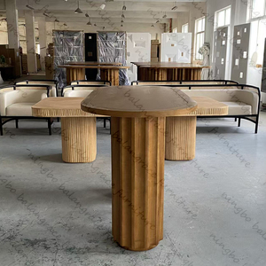 Mesa de <span class=keywords><strong>Bar</strong></span> para Eventos y Fiestas, Diseño Contemporáneo, Madera Sólida Natural de Alta Calidad - Product Image 3