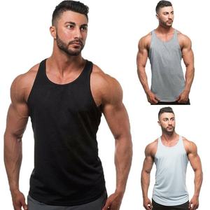 Camisetas de Tirantes para Hombre, Personalizadas, de Verano, para Gimnasio, Ajustadas, Transpirables, 100% Algodón, sin Mangas, Chalecos para Hombre - Product Image 6