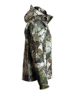 Chaqueta de Caza con Capucha de Camuflaje para Mujer, Impermeable, Parka de Camuflaje para Exteriores, Abrigo Táctico para Senderismo en el Bosque, Cortavientos, para Invierno - Product Image 3