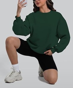 เสื้อสเวตเตอร์คอสูงสำหรับผู้หญิง, เสื้อคอตตอนเนื้อนุ่มผสมเสื้อสวมหัวให้ความอบอุ่นสำหรับฤดูใบไม้ร่วงฤดูหนาว - Product Image 5