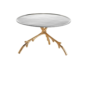 Vaisselle décorative sur mesure Décoration de table Tasse Gâteau Stand Produit Offre Spéciale Support en aluminium métal - Product Image 2