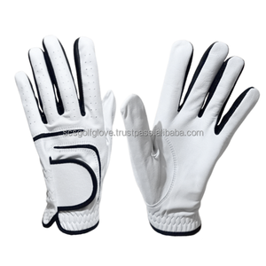 Men's Left Hand Sports Golf <b>Gloves</b> High Quality Breathable <b>Mesh</b> Genuine Cabretta Sheepskin Custom Logo Fashion Cycling Golf - Product Image 1