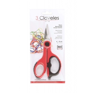 Forbici da Elettricista a Doppia Iniezione da 6 Pollici (3 Claveles 00153) - Product Image 3