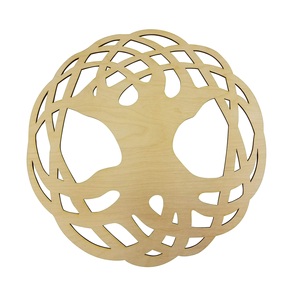Arte de pared de madera de mango macizo hecho a mano de alta calidad diseño moderno estilo antiguo multicapa para decoración del hogar - Product Image 6