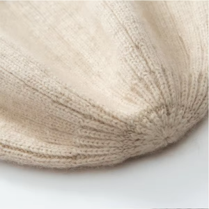 High Quality Custom Label Acrylic Beanie Wholesale <b>Knitted</b> Ribbed Bulk Winter <b>Hat</b> Short Type <b>Men</b> Plain Beanie Unisex custom logo - Product Image 3