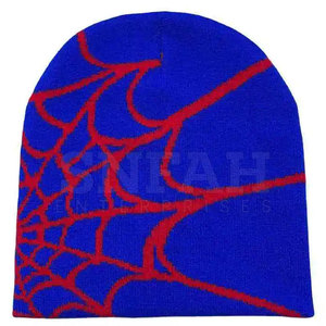 Gorros de punto de jacquard teñidos lisos de invierno cálidos de primera calidad con logotipos personalizados a precios al por mayor - Product Image 4