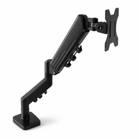 Soporte de Monitor Ajustable para Escritorio, Serie F80-2, Soporte de Pantalla Montado en Escritorio con Gestión Inteligente de Cables