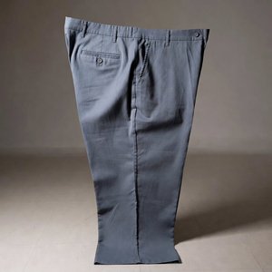 กางเกงขายาวผู้ชายทรงตรง ผ้าฝ้ายน้ำหนักเบา สวมใส่สบาย รับผลิตแบบ OEM ขายส่ง รับทำโลโก้แบรนด์ส่วนตัว สวมใส่สบาย เป็นมิตรกับสิ่งแวดล้อม - Product Image 5