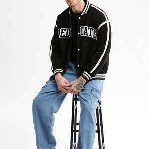 Venta caliente Ecológico Estilo único Letterman Chaqueta Gran personalidad Producto de moda Cosas cómodas Chaqueta universitaria para hombres - Product Image 3