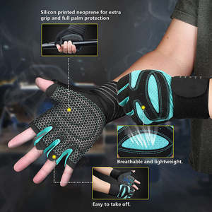 Guantes de Gimnasio de Alta Calidad con Logotipo Personalizado OEM para Entrenamiento, Fitness, Levantamiento de Pesas, para Hombres y Mujeres - Product Image 4