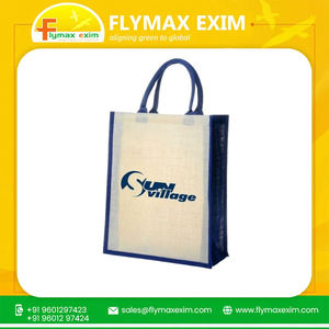 Sacs fourre-tout en jute réutilisables personnalisés à la mode Sac de jute naturel de poche écologique personnalisé pour des achats durables en vente - Product Image 6