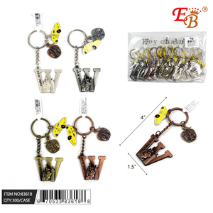 Portachiavi New York lettera 'W' 300 pz 25DZ/CS nuova collezione portachiavi - Product Image 1