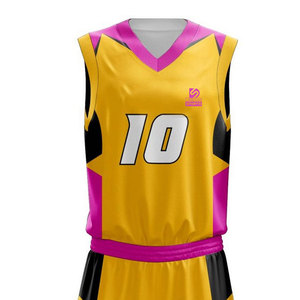 Concevez votre propre uniforme de basket-ball imprimé, 100% polyester, style tendance, meilleure qualité, durable, léger, respirant, séchage rapide, ensemble complet - Product Image 4