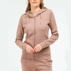 Diseño clásico Mujeres Sudaderas con capucha y pantalones de chándal Conjuntos Chándal informal de gran tamaño Mujeres Vida diaria Conjuntos de mujeres al aire libre Chándal - Product Image 5