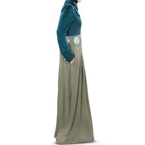 อาบายะผ้าเจอร์ซีย์ลำลองที่ออกแบบอย่างสวยงาม - Product Image 3