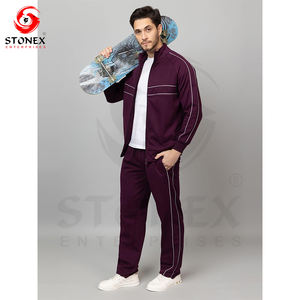 Traje de hombre de poliéster y algodón más vendido, chándal personalizado, ropa de hombre, chándal de invierno para hombre - Product Image 4