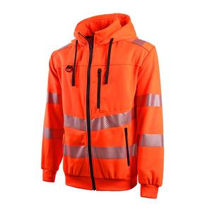 Chaqueta de Invierno de Seguridad Reflectante de Nueva Moda, Ropa de Trabajo, Chaqueta de Trabajo Impermeable Acolchada con Capucha Oculta - Product Image 6