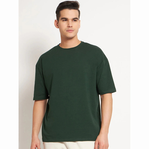 T-shirt Boxy Personnalisé 100% Coton, Effet Vieilli, Qualité Supérieure, Coupe Droite, Épaules Tombantes, Écologique, Séchage Rapide pour Homme - Product Image 2