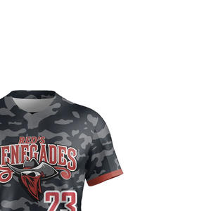 Camiseta de Manga Corta con Cuello Alto de Algodón Premium, Costuras Duraderas, Tacto Suave, Colores Vibrantes, Corte Moderno, Tela de Algodón - Product Image 4