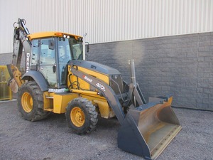 Usado 2017 Catrepillar 410L Mini Skid Steer retroexcavadora con capacidad de 200 toneladas Motor y rodamiento MOOG bomba hidráulica para la venta - Product Image 2
