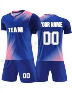 Vente en gros d'uniformes de football Nouvelle saison Modèle Sublimation complète Maillot à col en V respirant pour adultes Confortable - Product Image 2