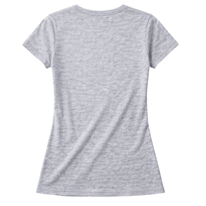 T-shirt sororité Zeta Phi Beta gris chiné 20, inspiré des fondateurs de 1920, en coton premium, coupe classique, pour une féminité raffinée - Product Image 4