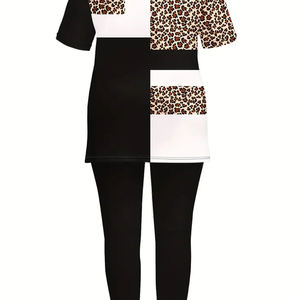 Vestido informal de mujer con estampado de letras Conjunto de dos piezas Mejor fabricación Producto más vendido - Product Image 5