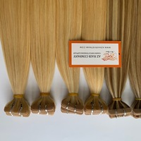 Offres de Gros des Vendeurs Vietnamiens : Extensions de Cheveux Humains Vierges 100% Grade 12A, Lisses, à Bandes Adhésives, Couleur Mèches, Double Trame Faite à la Machine, Installation Facile