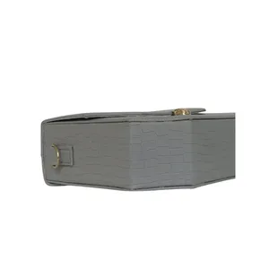 Bolso cruzado Hexa Grey para mujer - Product Image 4
