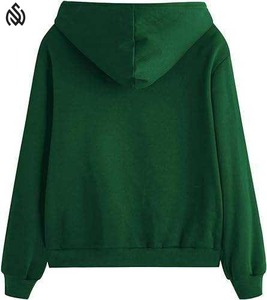 เสื้อฮู้ดมีซิปสำหรับผู้ชายดีไซน์ใหม่สีทึบดีไซน์โลโก้ - Product Image 5