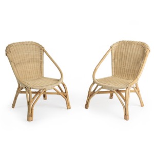 Sillas de ratán para niños, de venta rápida, ecológicas, de caña, para estudio, en muchas formas, disponibles. - Product Image 2