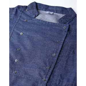 Hauts en denim bleu régulier pour femmes - Product Image 6