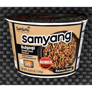 Pour Samyang Variety Pack Instant Ramen Bundle Saveur De Poulet Épicé et Bulgogi Soupe De Nouilles Grand Bol Soupe De Poulet Chaud - Product Image 2