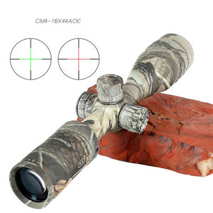 Lunette de visée tactique AOE 4-16X avec laser rouge et vert pour la chasse en plein air, optique 4-16x44, longue portée, 4X 30mm HD - Product Image 1
