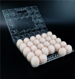O ovo plástico claro Eco-amigável encaderna a bandeja chocante reciclável do empacotamento para o armazenamento e o fornecedor sustentável - Product Image 1