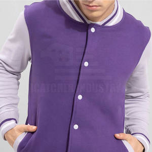Mangas largas Último diseño Chaqueta de invierno de alta calidad Hombres Deportes Béisbol Lettermen Jacket - Product Image 6