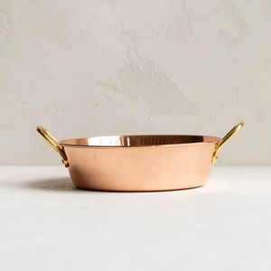 Sartén Ecológica de Cobre con Base sin Recubrimiento y Bandeja Incluida - Product Image 1