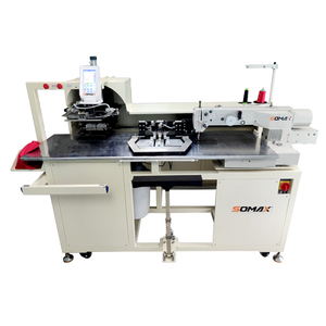 Machine à coudre industrielle à lit plat Somax SM-19K pour poches kangourou, idéale pour jeans, pulls et chemises, 1600W - Vente en gros fabricant - Product Image 2