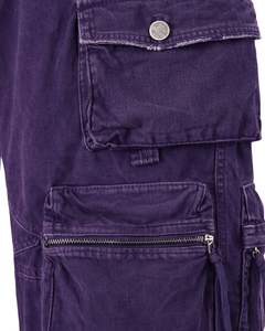 Pantalon cargo vert clair pour femme, sur mesure, jambes larges, pantalon utilitaire, streetwear, coupe ample, multi-poches, décontracté, tendance, en coton - Product Image 6