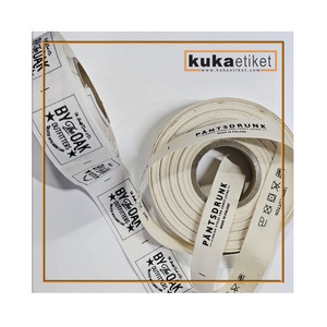 Étiquettes d'entretien imprimées - Haute ténacité, durables - Product Image 1