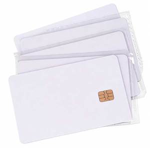 Cartes IC à contact 4442 4428 avec EEPROM 1K ISO7816 pour cartes-clés d'hôtel, compteurs prépayés, contrôle d'accès et programmes de fidélisation - Product Image 1