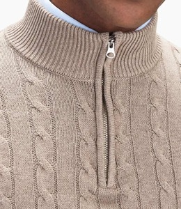 เสื้อคาร์ดิแกนผู้ชาย ผ้าวูล/วิสโคส ลาย 3 มิติ เสื้อกันหนาว ระบายอากาศได้ดี แฟชั่น อุ่นสบาย แขนยาว เนื้อผ้านุ่ม สวมใส่สบาย มีสไตล์ ทันสมัย เหมาะสำหรับใส่ในชีวิตประจำวัน - Product Image 6