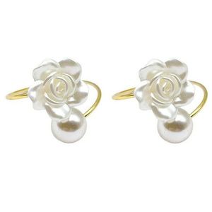 Rond de serviette circulaire simple moderne argenté et rond de serviette design pour articles de fête et forme ronde au meilleur prix - Product Image 6