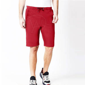 Pantalones cortos de gimnasio para hombre de nuevo estilo hechos a medida, tela de sudor de Color sólido, suministro al por mayor de Pakistán - Product Image 4