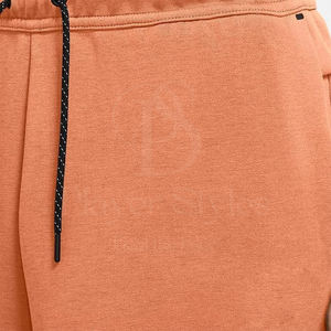 Pantalones Cortos Deportivos Unisex de Cintura Media, Casuales, Antiarrugas, 100% Algodón, Felpa, Transpirables, de Verano, con Logotipo Personalizado, Estilo Francés, con Cordón - Product Image 5