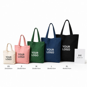 Sac fourre-tout en toile personnalisé avec logo, poignées renforcées, poche intérieure et tissu de qualité supérieure pour le shopping, les voyages et les événements - Product Image 5