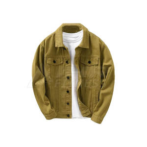 Veste Jeans de Haute Qualité pour Homme, Respirant, Toile, Tissu, Fermeture Éclair, Lettre, Collection Automne-Hiver, Fabriqué au Pakistan - Product Image 1