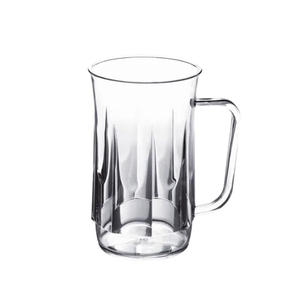 Gobelet à jus transparent supérieur 14 oz tasse à boire haute Durable utilisation domestique et de restaurant en plastique transparent multi-pack verres - Product Image 1