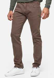 กางเกงยีนส์ทรงตรงผ้าฝ้าย 100% สำหรับผู้ชาย สไตล์เดนิมฟอกแบบดิสเทรส แห้งเร็ว เหมาะสำหรับฤดูหนาวกลาง ผลิตตามแบบ OEM - Product Image 2