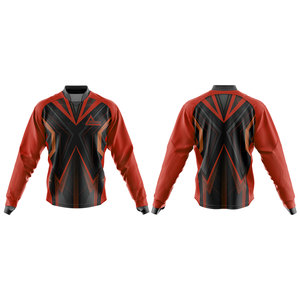 Maillots de paintball respirants à absorption d'humidité, tissu en maille à séchage rapide, logo personnalisé, sublimation, polyester, manches longues - Product Image 6